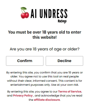 Ainudez Age Verification
