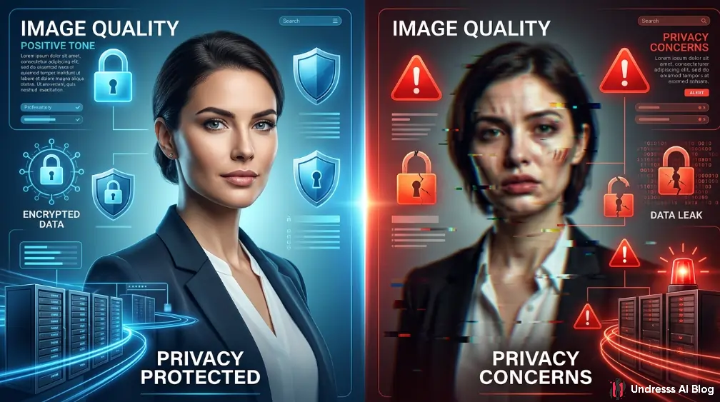 Poor Nudifier Quality Signals Privacy