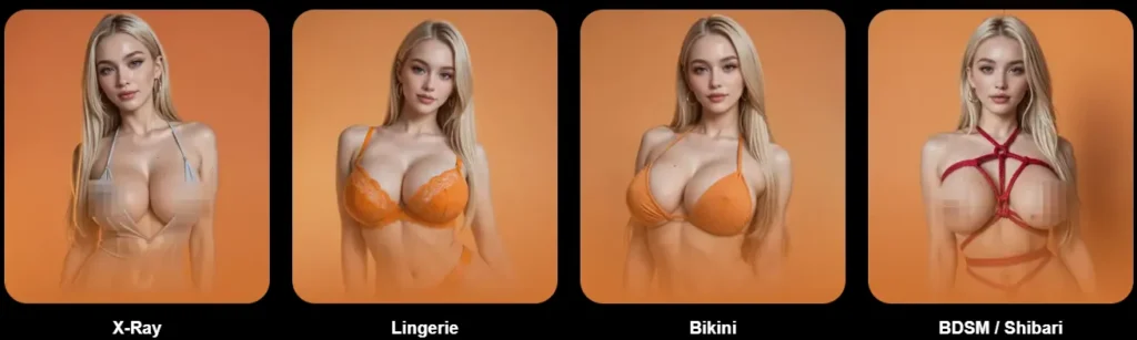 Undress.app Modes