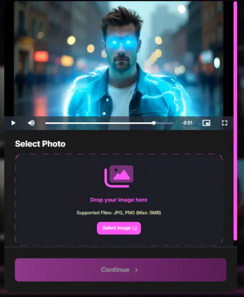 Swapzy AI HD Video Feature
