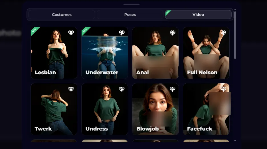 Nudify.online Video Mode