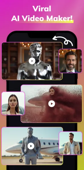 Swapzy AI Video Maker In Mobile
